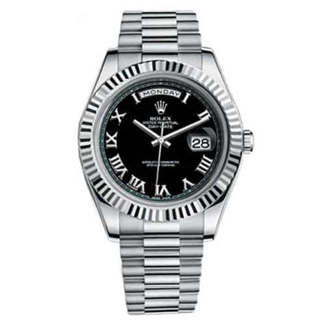 rolex day date black dial roman numerals|rolex day date diamond bezel.